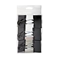 Office Depot® Brand Binder Clips, Large, 2" Wide, Black, Pack Of 6 1 thumbnail image