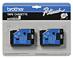 Brother® TC-10 Black-On-Clear Tapes, 0.5" x 25', Pack Of 2 1 thumbnail image