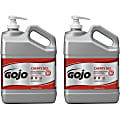 GOJO® Cherry Gel Pumice Hand Soap Cleaner, Cherry Scent, 128 Oz, Carton Of 2 Pump Bottle Dispensers