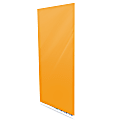 Ghent Aria Low-Profile Magnetic Glass Whiteboard, 120" x 48", Marigold