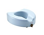 Medline Elevated Toilet Seat, Without Arms, Blue 1 thumbnail image