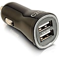 C2G USB Car Charger - Power Adapter - Smart Car Charger - 12 V DC, 24 V DC Input - 5 V DC/2.40 A Output 1 thumbnail image