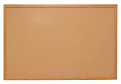 Quartet® Natural Cork Bulletin Board, 48" x 36", Wood Frame With Oak Finish 1 thumbnail image