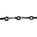 Chief KTA320B 42" Triple Horizontal Array Pole Clamp - 60 lb - Black