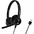 CODi CLARO Wired Stereo Dual Ear Headset w/ AI ENC Microphone - Stereo - USB Type C - Wired - Over-th - A04618 1 thumbnail image