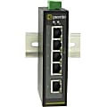 Perle IDS-105F - Industrial Ethernet Switch - 5 Ports - 10/100Base-TX - 2 Layer Supported - Rail-mountable - 5 Year Limited Warranty 1 thumbnail image