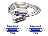 C2G - Printer cable - 36 pin Centronics (M) to 36 pin Centronics (M) - 6 ft - molded 1 thumbnail image