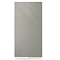Ghent Aria Low-Profile Magnetic Glass Whiteboard, 60" x 36", Gray 1 thumbnail image