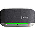 Poly Sync 20 USB-A Speakerphone - Wired/Wireless - Zoom - 3 Microphone(s) - 40 mm Speaker(s) - Silver 1 thumbnail image