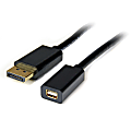 StarTech.com DisplayPort To Mini DisplayPort 1.2 Video Cable Adapter, 3' 1 thumbnail image