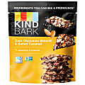 KIND Dark Chocolate Almond And Salted Caramel Bark, 3.6 Oz, Pack Of 2 Pouches 1 thumbnail image