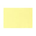 LUX Flat Cards, A1, 3 1/2" x 4 7/8", Lemonade Yellow, Pack Of 1,000