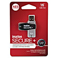 Imation Secure Drive Hardware Encrypted USB 2.0 Flash Drive, 16GB 1 thumbnail image