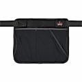 Ergodyne 5715 Cleaning Apron Pouch, 13-1/2”H x 11”W x 2”D, Black