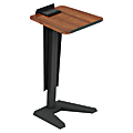 Lorell® Impromptu Lectern With Modesty Panel, 45"H, Walnut 1 thumbnail image
