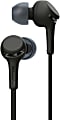 Sony® Wireless In-Ear EXTRA BASS™ Headphones With Microphone, Black, WIXB400/B