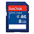 SanDisk® SDHC™ (Secure Digital High Capacity) Memory Card, 8GB