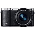 Samsung NX3000 20.3 Megapixel Mirrorless Camera with Lens - 20 mm - 50 mm - Black 1 thumbnail image