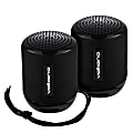 Volkano Gemini Series True Wireless Bluetooth® Speakers, Black, Pair Of 2 Speakers