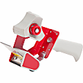 Business Source Pistol Grip Tape Dispenser - 3" Core - Adjustable Tension Mechanism - Red - 1 Each 1 thumbnail image