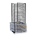 Fellowes® CD Tower Rack, 20 Capacity, Black 1 thumbnail image