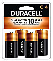 Duracell Coppertop C Alkaline Batteries, Pack Of 4 1 thumbnail image