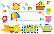 Carson-Dellosa Spring Mini Bulletin Board Set, Multicolor, Grades K-5 1 thumbnail image