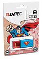 EMTEC Superhero USB 2.0 Flash Drive, Superheros, 8GB