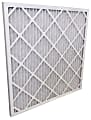 Tri-Dim HVAC Pleated Air Filters With Antimicrobial Protection, Merv 8, 14"W x 25"H x 1"D, Case Of 12