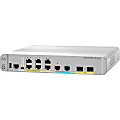 Cisco 3560-CX Switch 6 GE PoE+, 2 MultiGE PoE+, uplinks: 2x 10G SFP+, IP Base - 8 Ports - Manageable - WSC3560CX8XPDS 1 thumbnail image