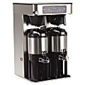 Bunn ICB Infusion Series Programmable Coffee Brewer, Dual Design, Tall Profile, Black/Silver