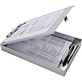 Business Source Form Holder Storage Clipboard, Letter Size, Silver 1 thumbnail image