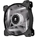 Corsair Air Series AF140 LED White Quiet Edition High Airflow 140mm Fan - 1 Pack - 5.51" Maximum Fan Diameter - 496.7 gal/min Maximum Airflow - 1200 rpm - Sleeve Bearing - 3-pin - Plastic - 1 pc(s) 1 thumbnail image