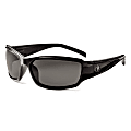 Ergodyne Skullerz® Safety Glasses, Thor, Black Frame, Smoke Lens
