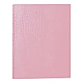 Aurora® GB PROformance II 70% Recycled Binder, 1" Rings, Pink Simulated Leather 1 thumbnail image