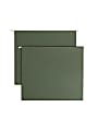 Smead® Hanging Box-Bottom File Folders, 2" Expansion, Letter Size, Standard Green, Box Of 25