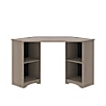 Sauder® Beginnings 54"W Corner Desk With Shelves, Silver Sycamore 1 thumbnail image