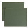 Smead® Premium Box-Bottom Hanging Folders, 1" Expansion, Letter Size, Standard Green, Box Of 25 1 thumbnail image