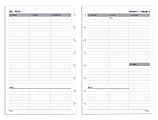 TUL® Discbound Weekly Refill Pages, Untimed, Junior Size, January To December 2023