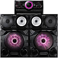 Samsung MX-HS7000 Mini Hi-Fi System - 2300 W RMS - Black - CD Player - 1 Disc(s) - FM - 2.2 Speaker(s) - MP3, CD-DA, WMA - USB - Remote Control 1 thumbnail image