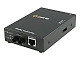 Perle S-110PP-S2ST40 - Fiber media converter - 100Mb LAN - 10Base-T, 100Base-TX, 100Base-EX - RJ-45 / ST single-mode - up to 24.9 miles - 1310 nm