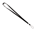 Ativa® USB Drive Lanyard, Black