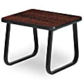 OFM 20" x 20" End Table, Mahogany