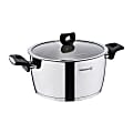 Korkmaz Nora 2-Piece Stainless Steel Casserole Dish With Lid, 5.5L, Silver 1 thumbnail image