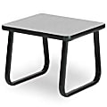 OFM 20" x 20" End Table, Gray