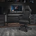 Flash Furniture X40 Gaming Chair With Fully Reclining Back And Arms, Black 1 thumbnail image