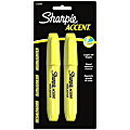 Sharpie® Accent® Jumbo Chisel-Tip Highlighters, Yellow, Pack Of 2