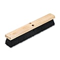 Boardwalk® Tampico Fiber Floor Brush Head, 18" x 2 1/2", Black 1 thumbnail image