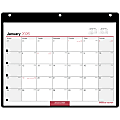Office Depot Brand Monthly Desk Wall Calendar, 11" x 8", White, January 2026 to December 2026, OD20120026 1 thumbnail image