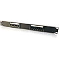 C2G 12-Port Cat5E 110-Type Patch Panel - 12 x RJ-45 1 thumbnail image